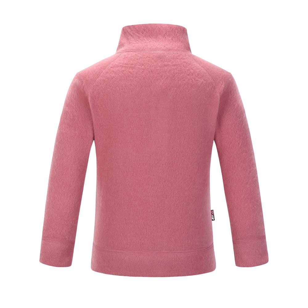 Skogstad Girls Åsberg Soft Merino Wool Top (Wild Rose)
