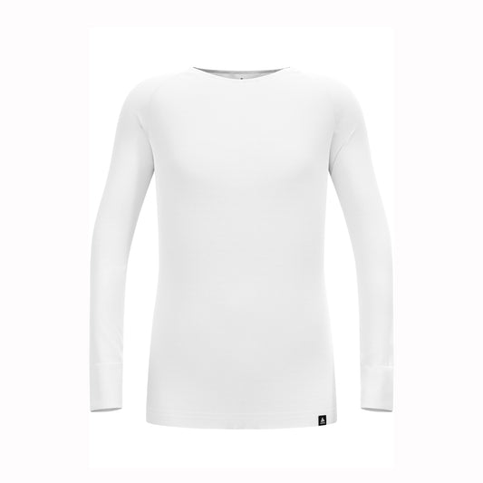 Odlo Kids Active Warm Crew Thermal Top (White)