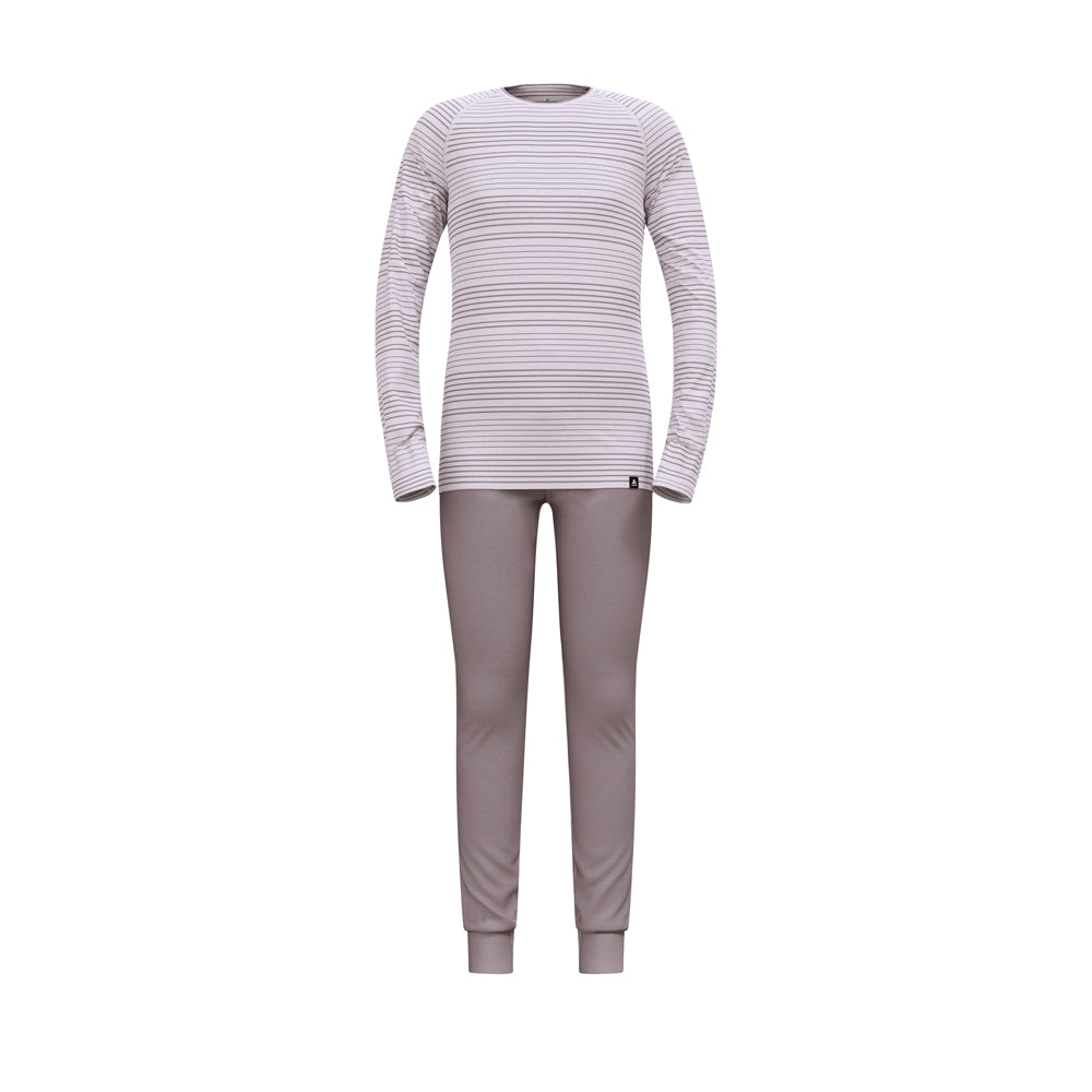 Odlo Kids Warm Thermal Set (Misty Lilac)