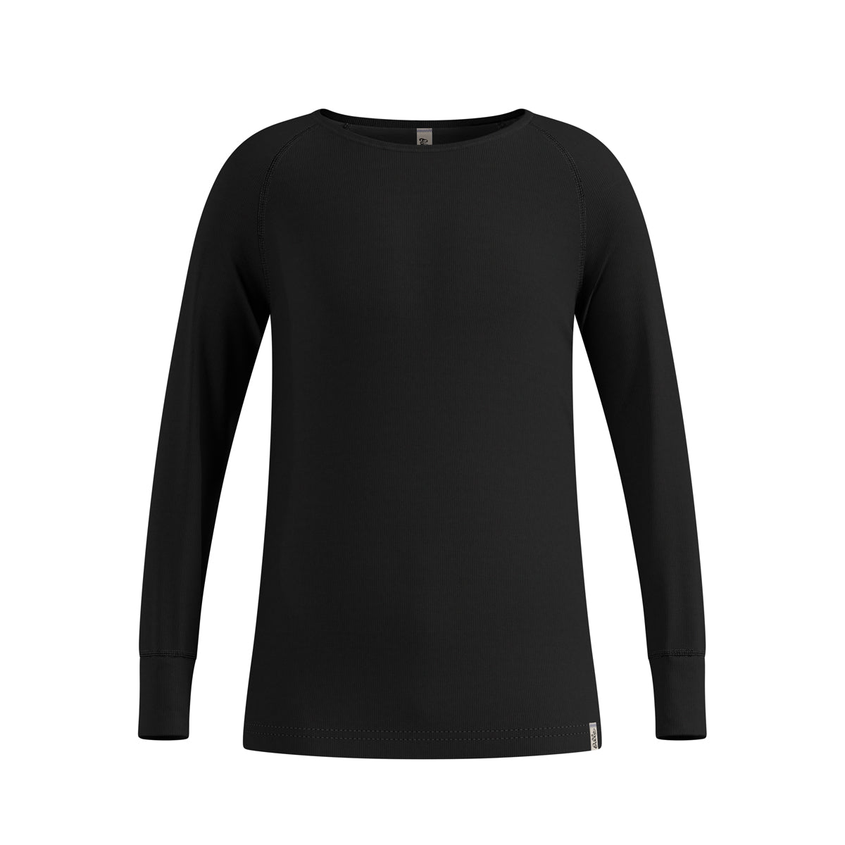 Odlo Kids Active Warm Crew Thermal Top (Black)