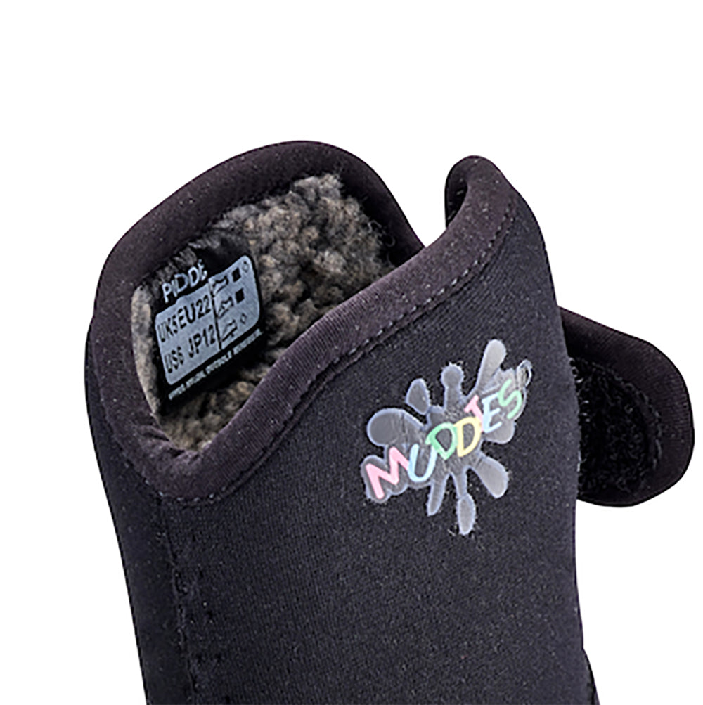 Grubs Muddies Baby Puddle Boots (Black)