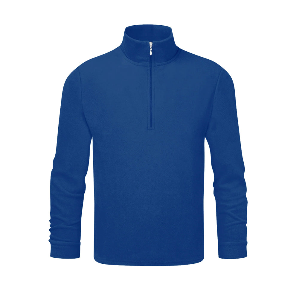 Manbi Kids Micro fleece Zip in navy blue