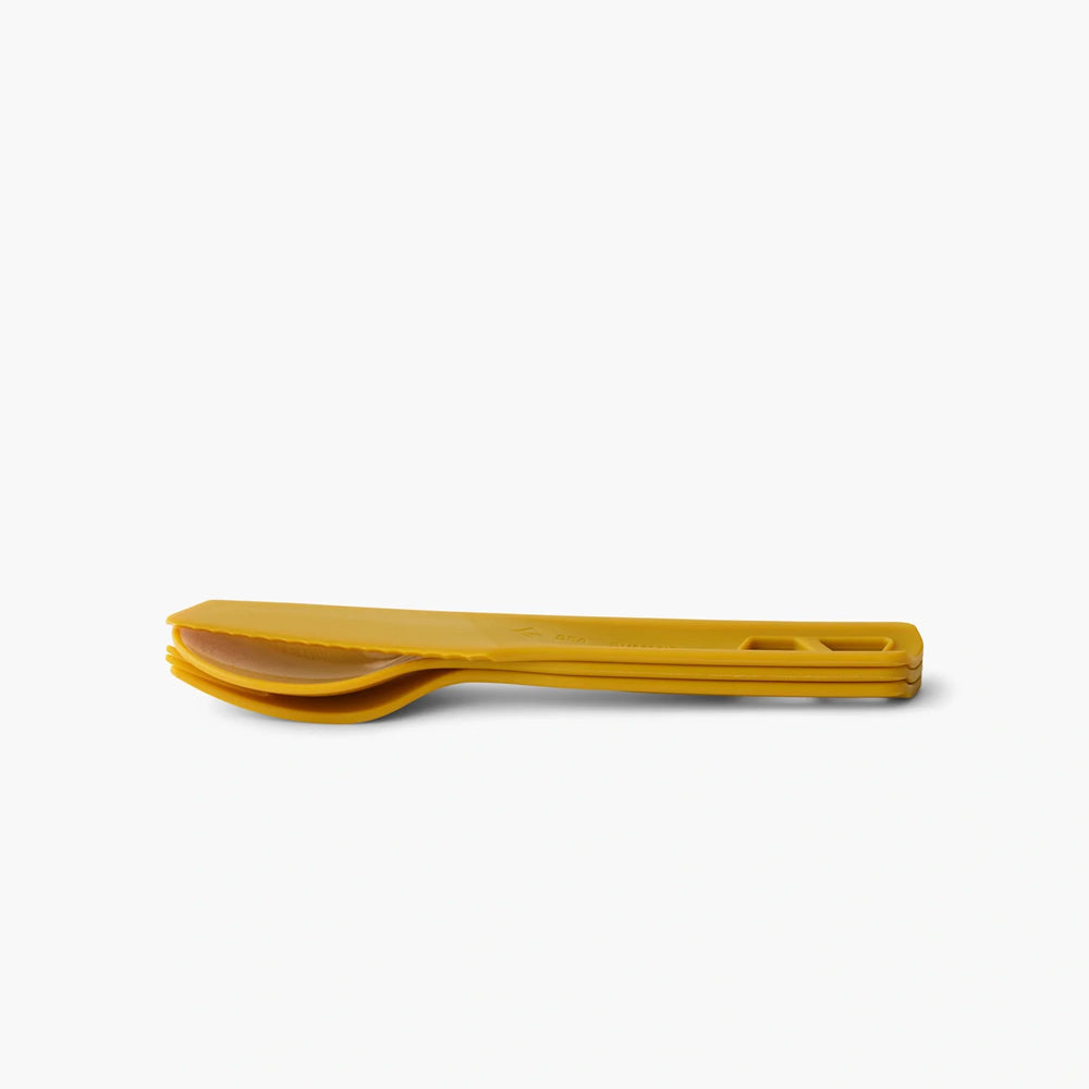 Sea To Summit Passage Cutlery Set, 3 Piece (Yellow)