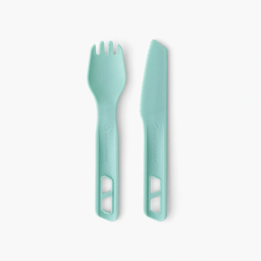 Sea To Summit Passage Cutlery Set, 2 Piece (Aqua)