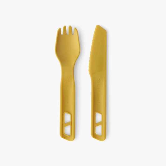 Sea To Summit Passage Cutlery Set, 2 Piece (Yellow)