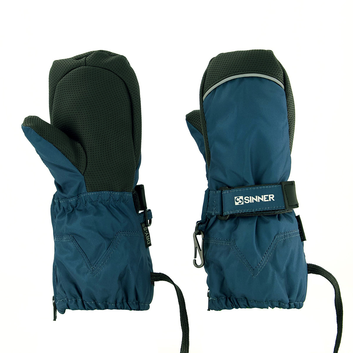 Sinner Toddler Timber Ski Mittens - Dark Blue