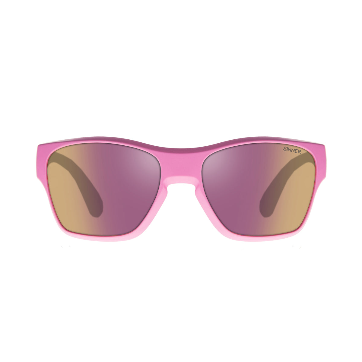 Sinner Gunstock Kids Sunglasses 4 - 6 yrs (Matte Pink)