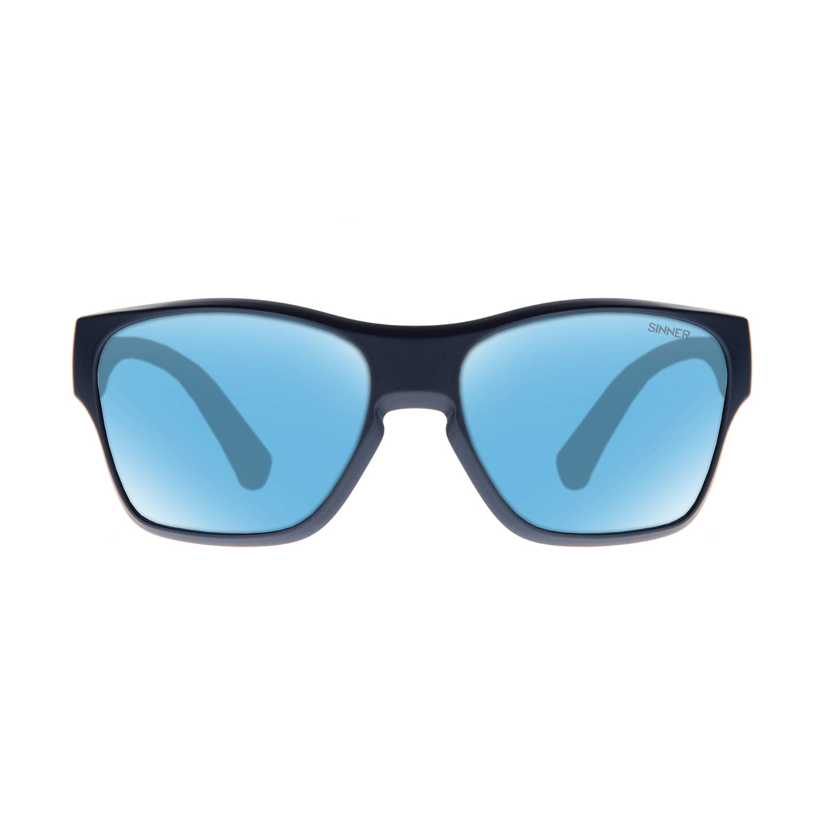 Sinner Gunstock Kids Sunglasses 4 - 6 yrs (Matt Blue)