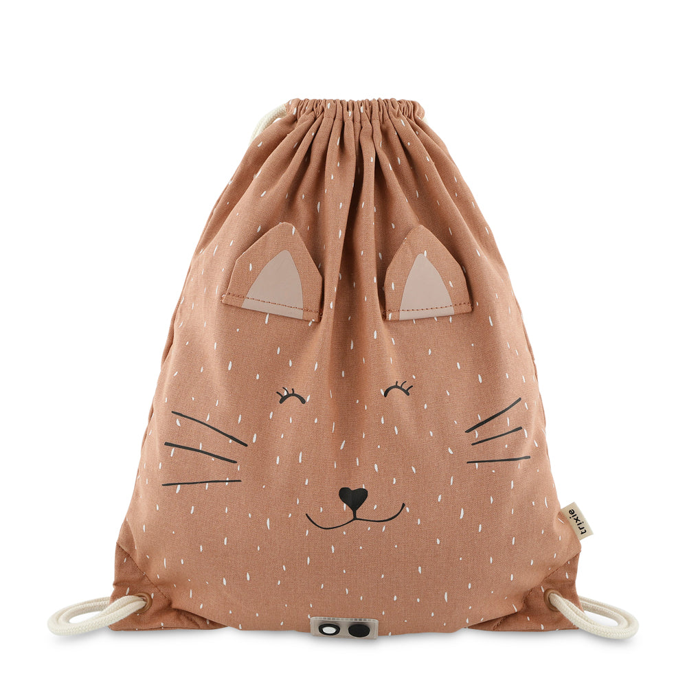 Trixie Drawstring Bag Kids Cat