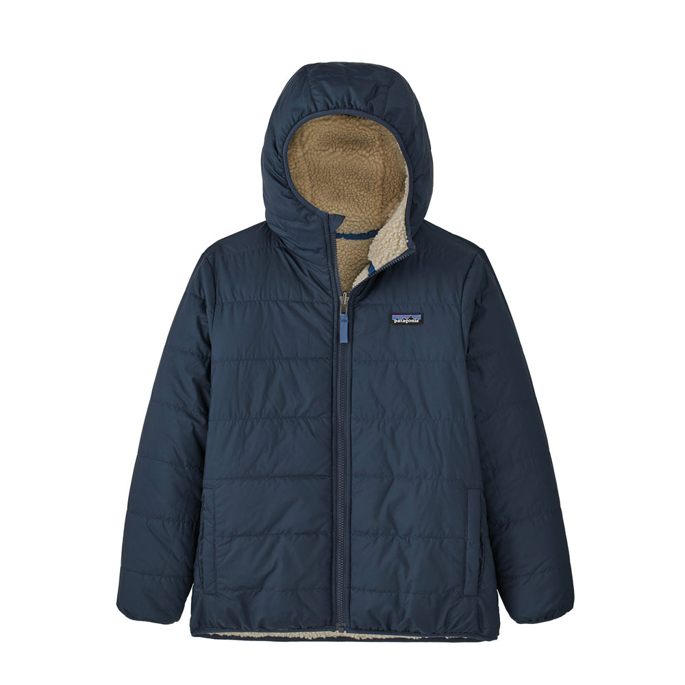 Patagonia Kids' Reversible Ready Freddy Hoody (New Navy)