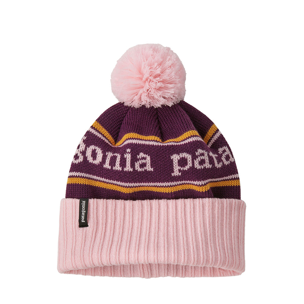 Patagonia Kids Powder Town Beanie pink