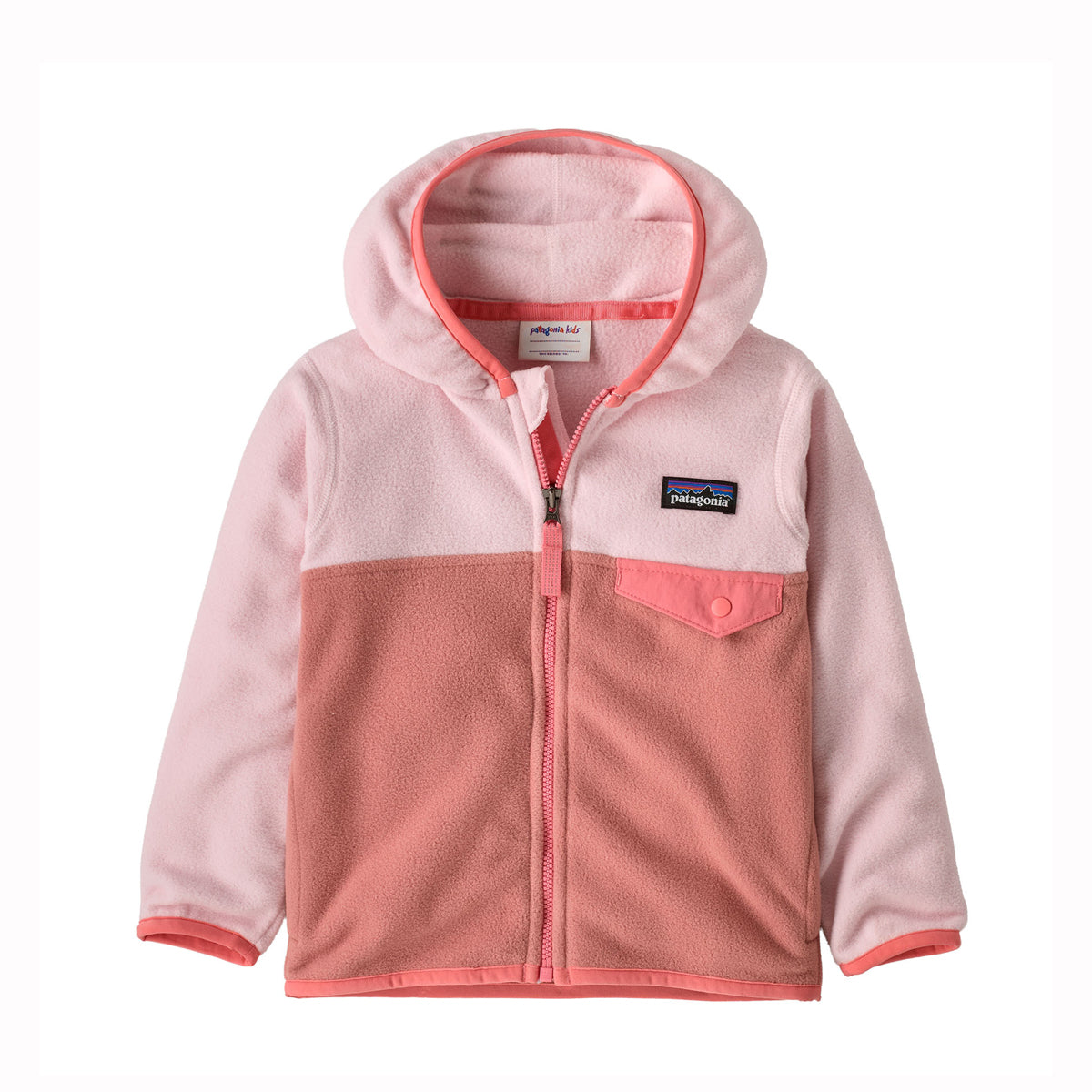 Patagonia Baby Micro D Snap-T Jacket (Moment Pink) – Little