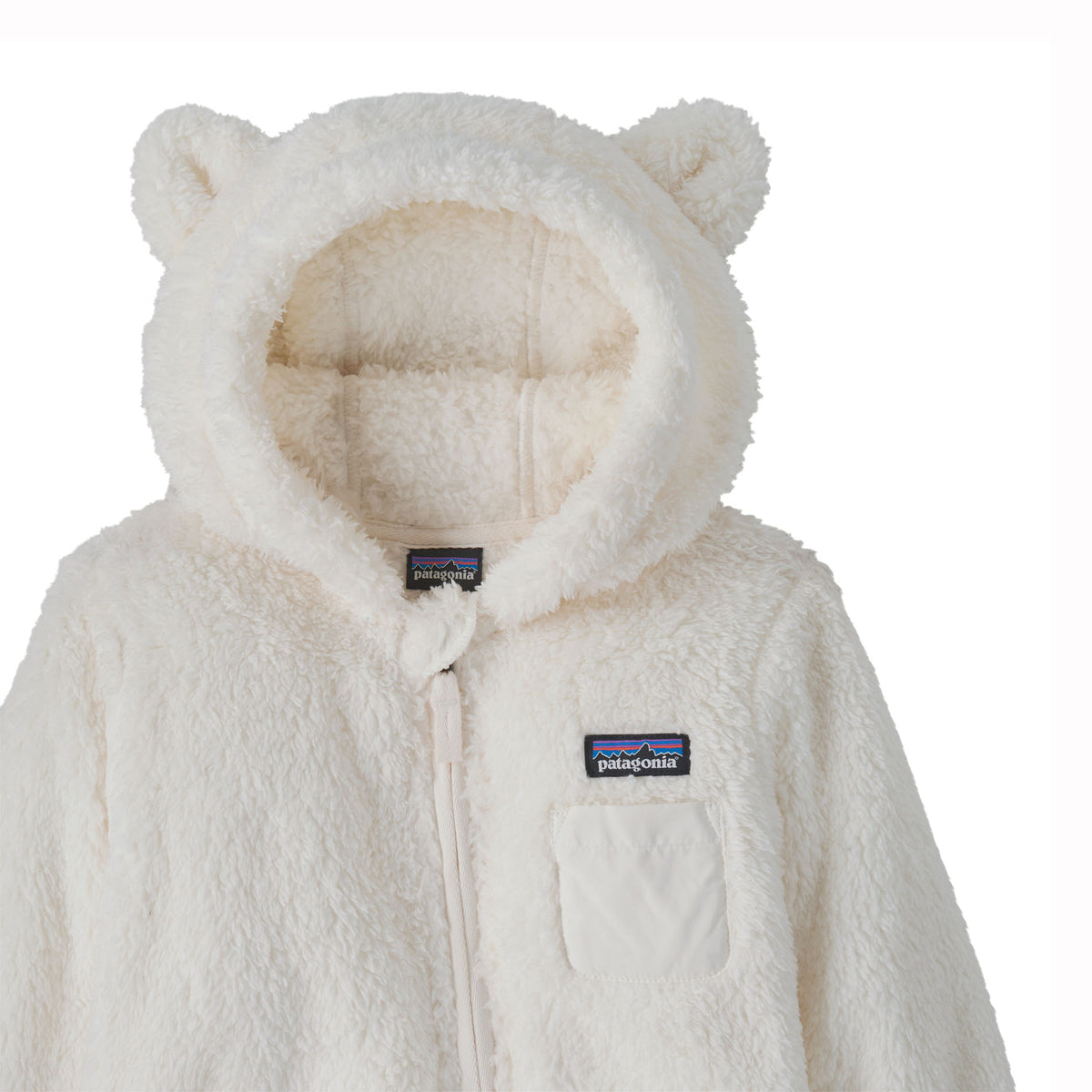 Patagonia Baby Furry Friends Bunting (Birch White)