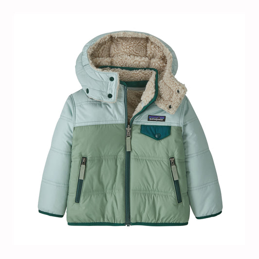 Patagonia Baby Reversible Tribbles Hoody (Ellwood Green)