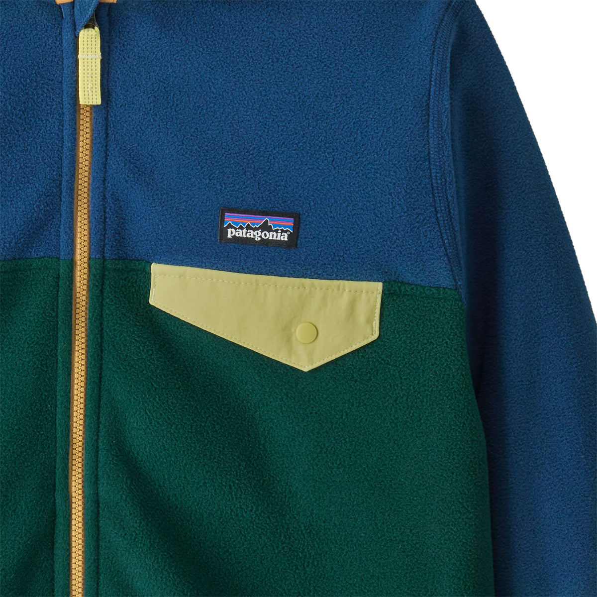 Patagonia Kids' Micro D Snap-T Jacket (Cascade Green)