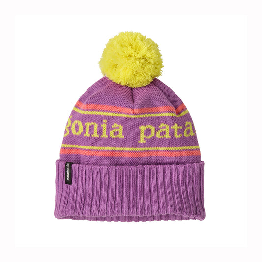 Patagonia Kids Powder Town Beanie (Brisk Purple)