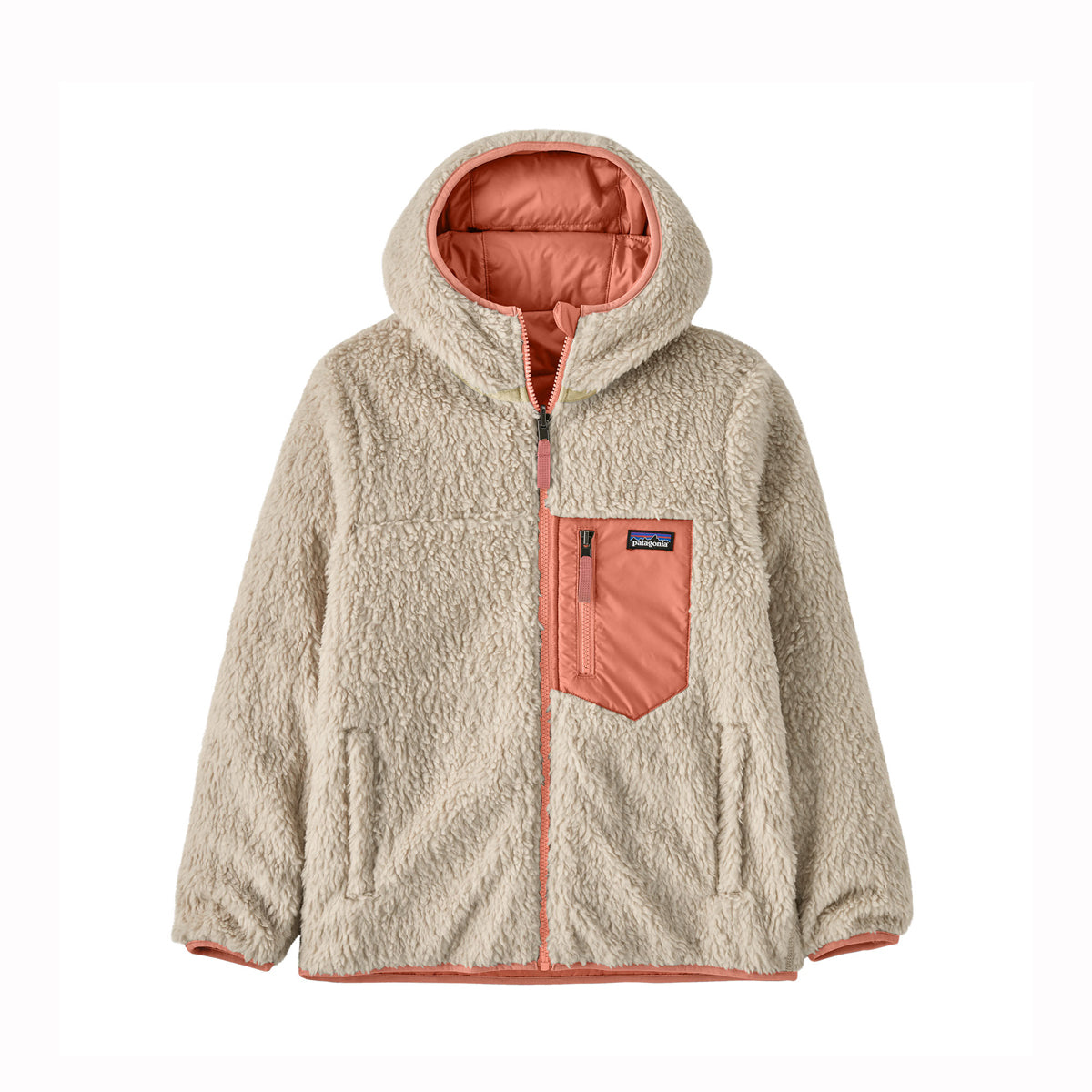 Patagonia Kids' Reversible Ready Freddy Hoody (Moment Pink)