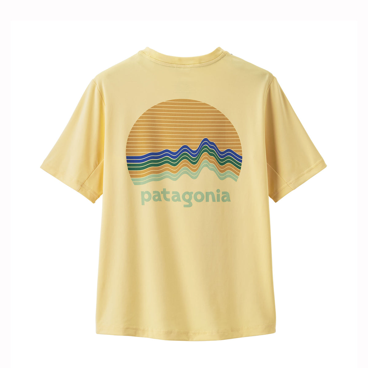 Patagonia Kids' Capilene® Silkweight T-Shirt (Buttercup Yellow)