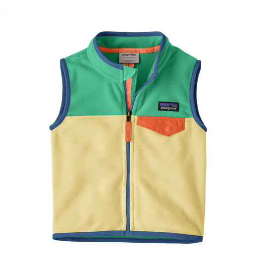 Patagonia Baby Micro D Snap-T Vest (Buttercup Yellow)