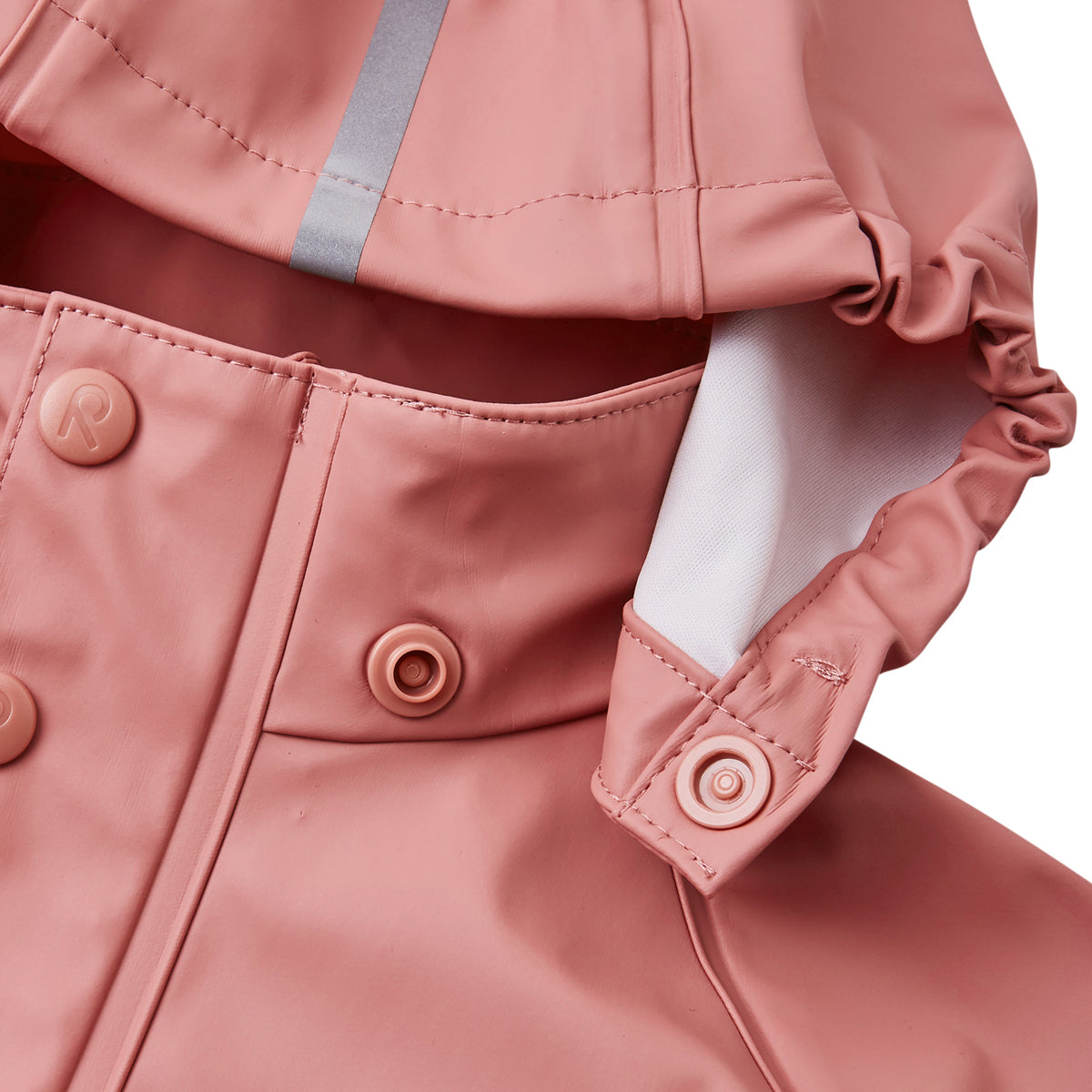 Reima Lampi Kids Waterproof Jacket (Rose Blush)