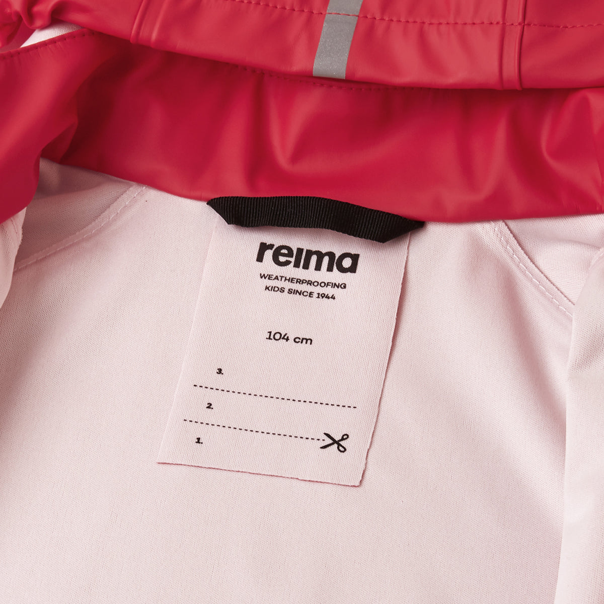 Reima Lampi Kids Waterproof Jacket (Reima Red)