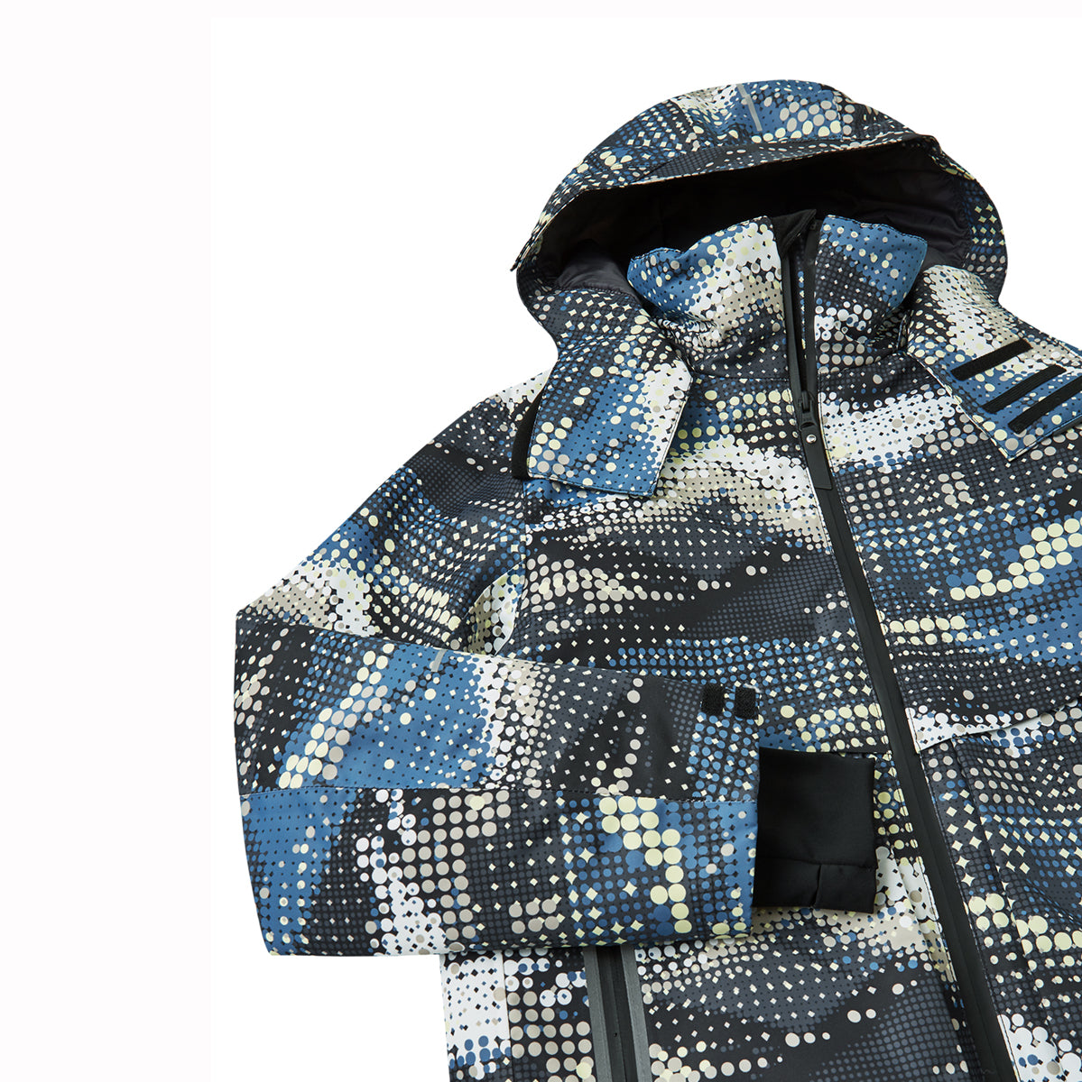 Reima Boys Tirro Waterproof Ski Jacket (Soft Black)