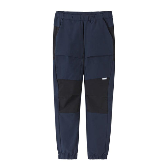 Reima kids softshell trousers in navy