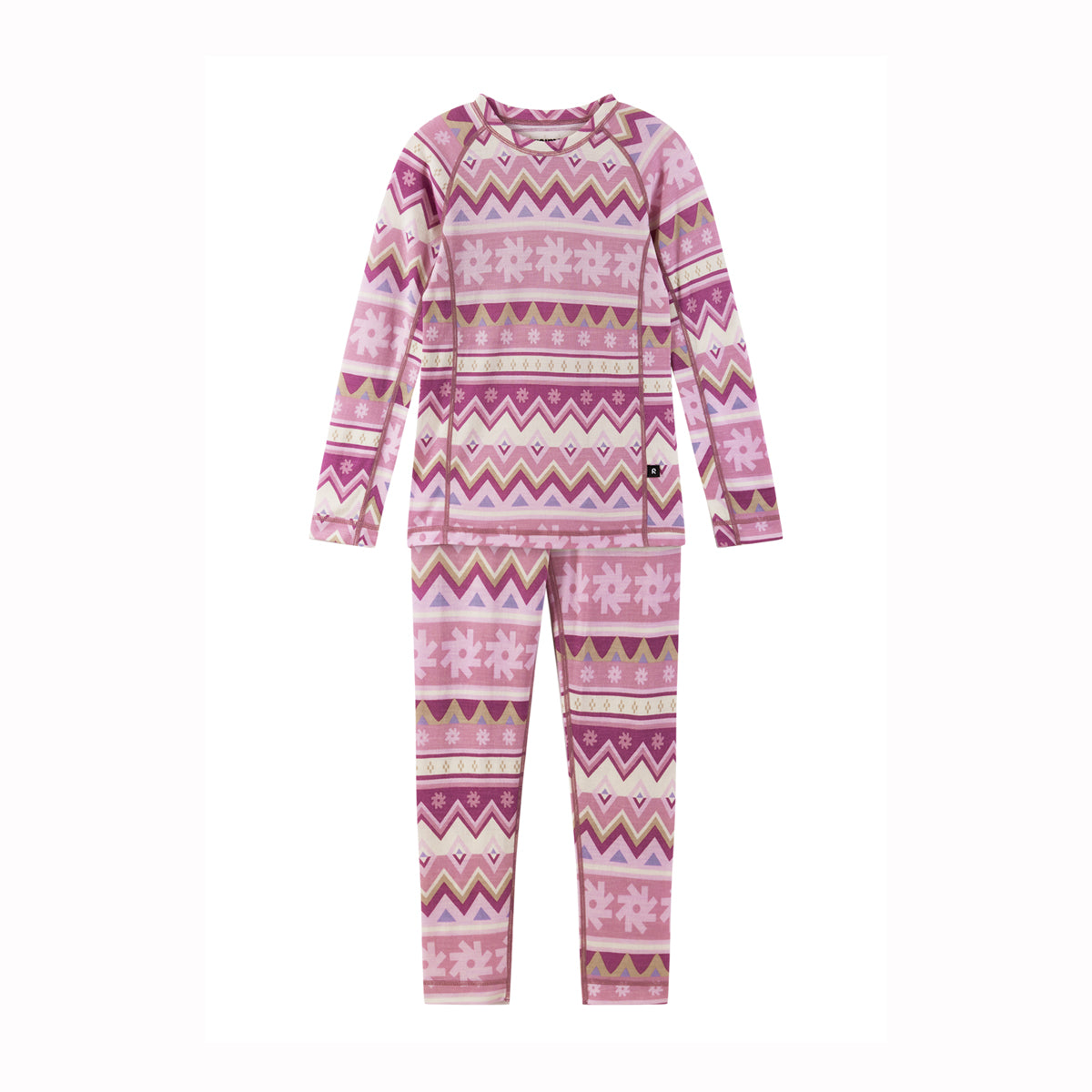 Reima Kids Taitoa Thermal Set (Grey Pink)