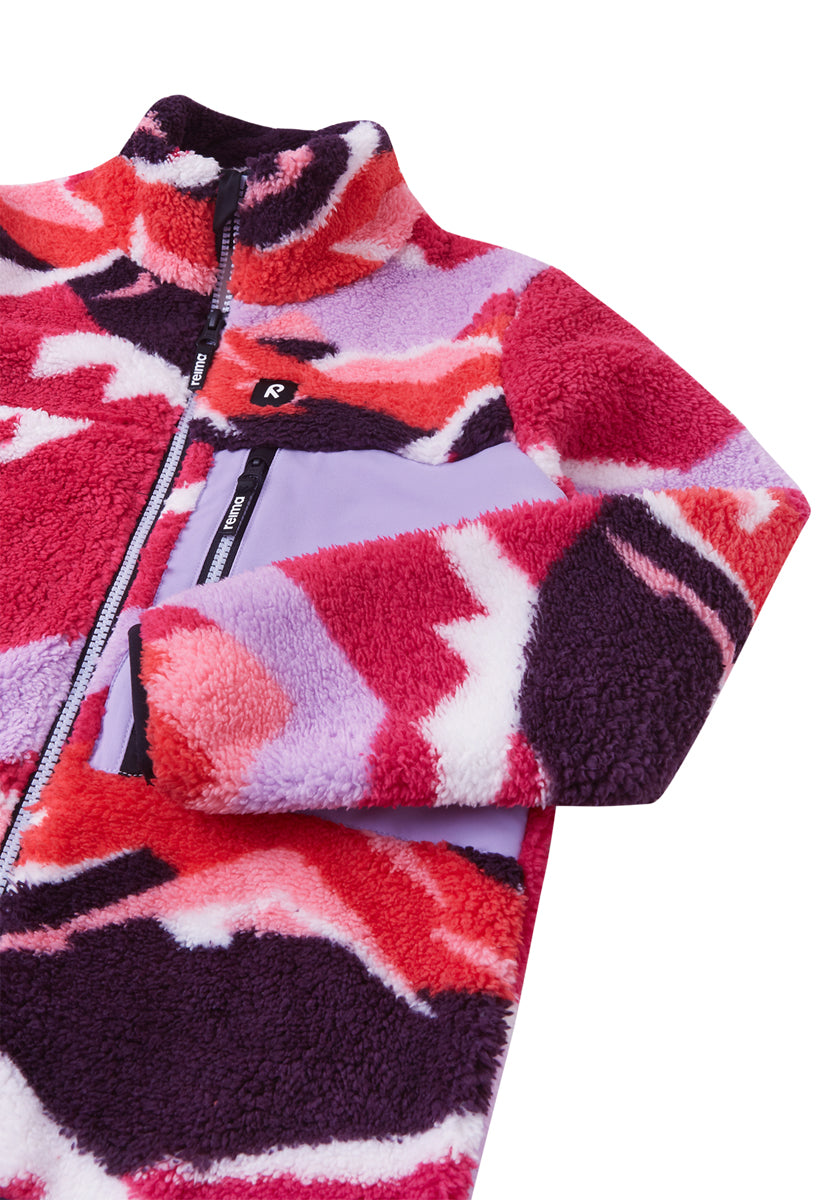 Reima Kids Turilas Fleece Jacket (Rosy Berry)