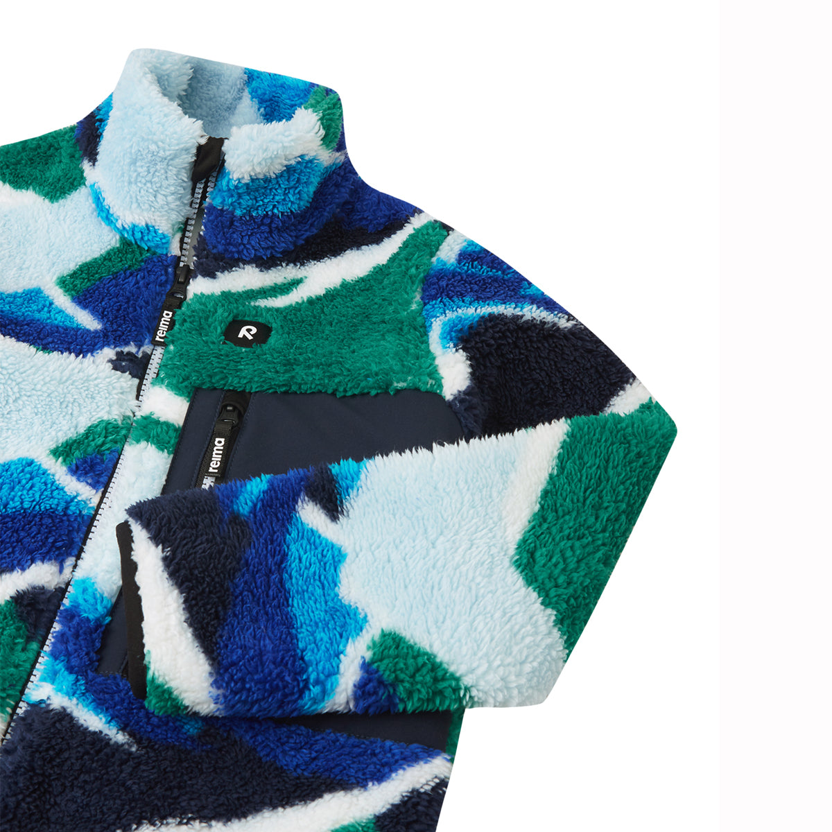 Reima Kids Turilas Fleece Jacket (Deeper Green)