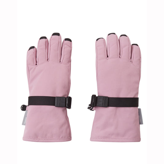 Reima Tartu Kids Waterproof Winter Gloves (Grey Pink)