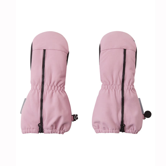 Reima Baby Tepas Waterproof Winter Mittens (Grey Pink)