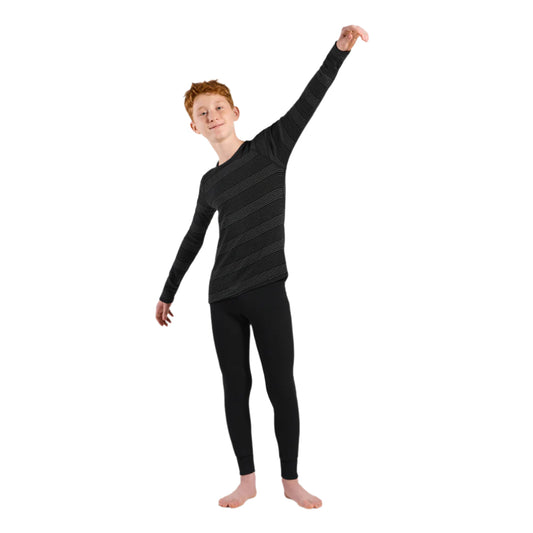 Odlo Kids Active Warm Thermal Set (Black)