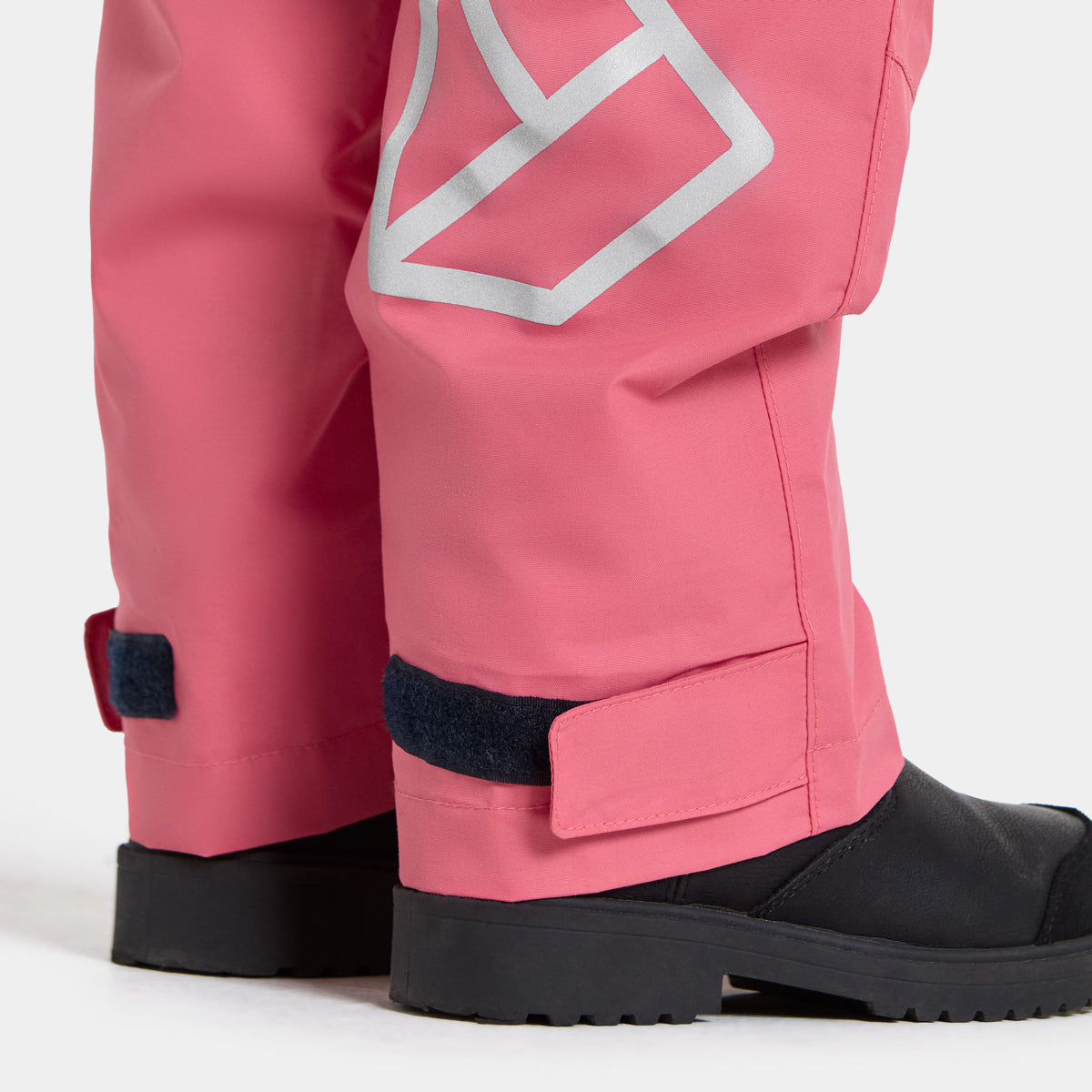 Didriksons Avan Kids Waterproof Trousers (Dusty Azalea)