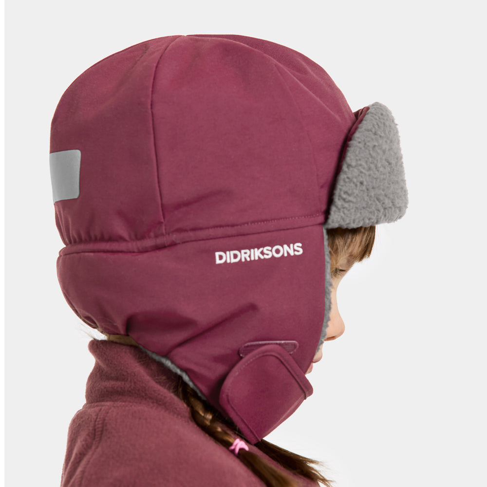 Didriksons Biggles Hat (Anemon Red)