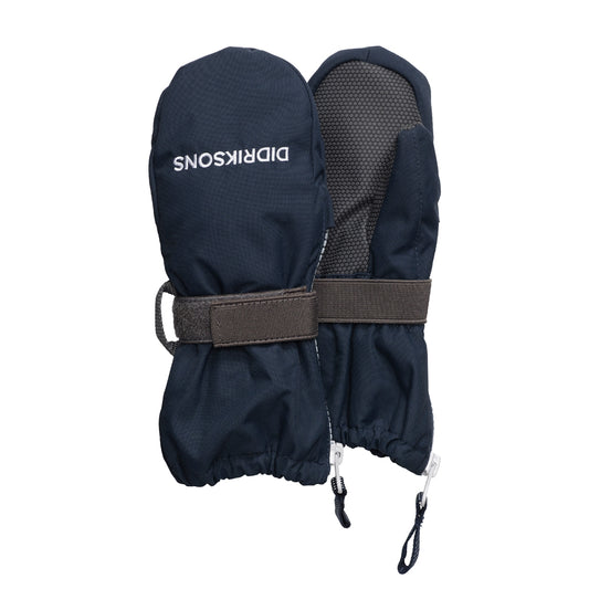 Didriksons Biggles Zip Mittens (Navy)
