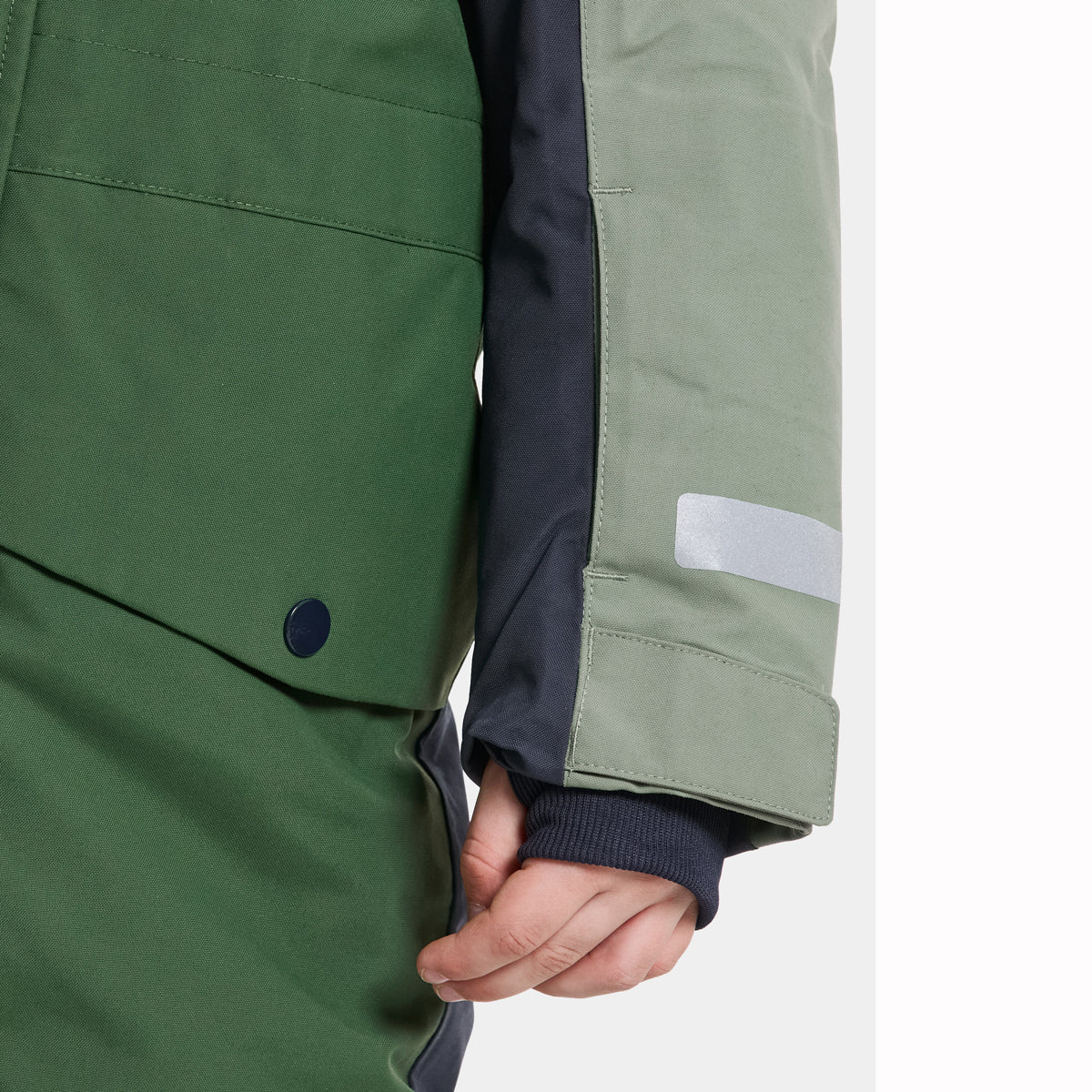 Didriksons Bjarven Kids Ski Coverall (Light Moss)