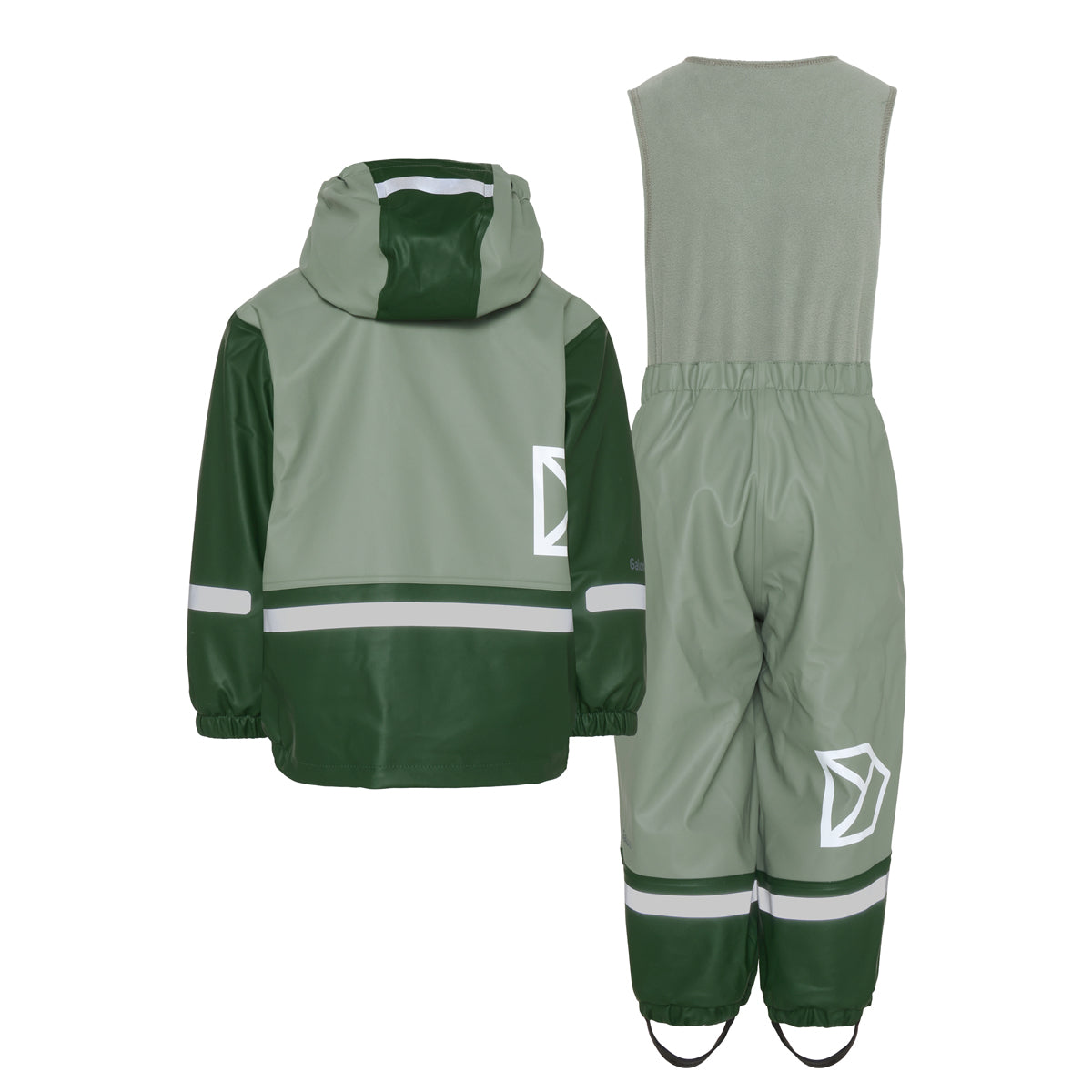 Didriksons Boardman Kids Waterproof Insulated Set (Light Moss)