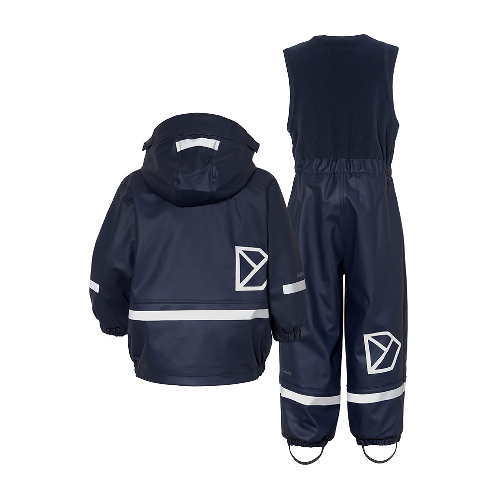 Didriksons Boardman Kids Waterproof Insulated Set (Navy)