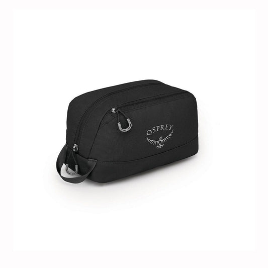 Black Osprey travel bag on a white background