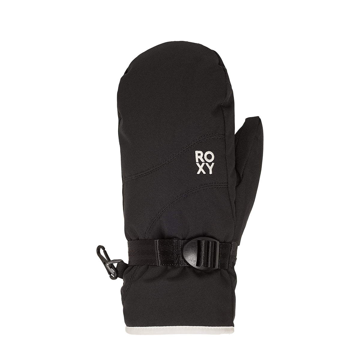 Roxy Girls Jetty Ski Mittens (Black)