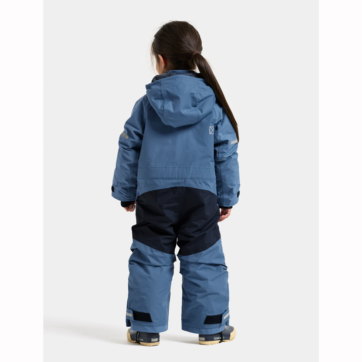 Didriksons Falken Kids Ski Coverall (Galaxy Blue)