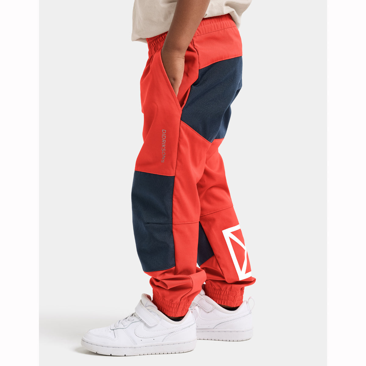 Didriksons Flox Kids Softshell Trousers (Paprika)