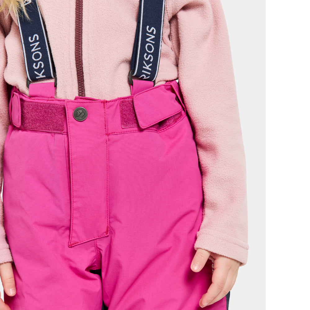 Didriksons Idre Kids Ski Pants (Pink)