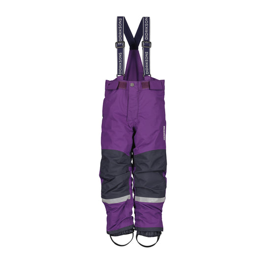 Didriksons Idre Kids Ski Pants (Royal Purple)
