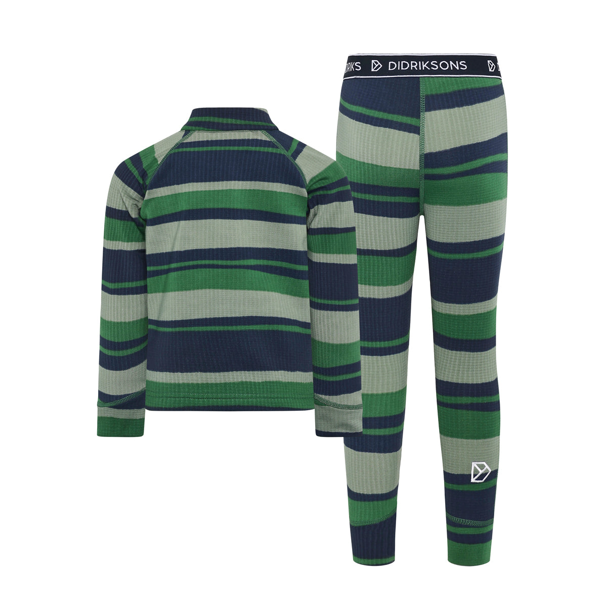 Didriksons Kids Jadis Thermal Sets (Trails Green)