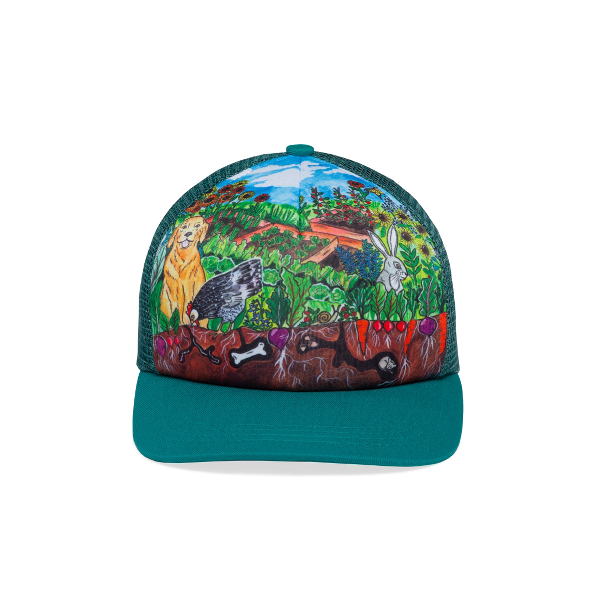Sunday Afternoons Kids Trucker Cap (Garden Party)