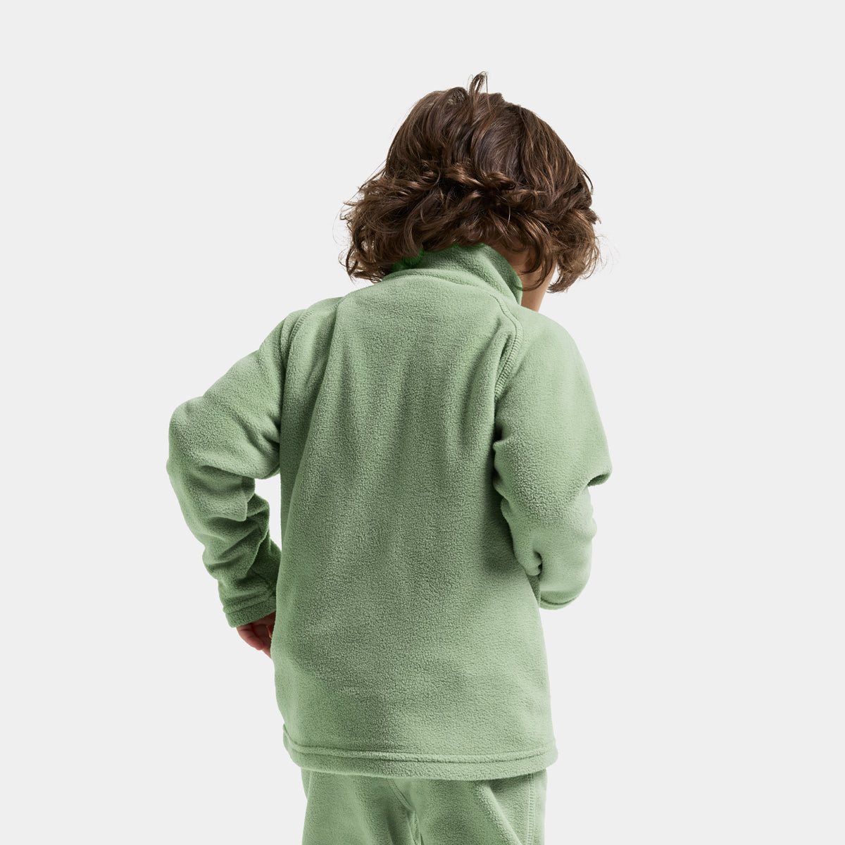 Didriksons Kids Monte Fleece Jacket (Sage Green)