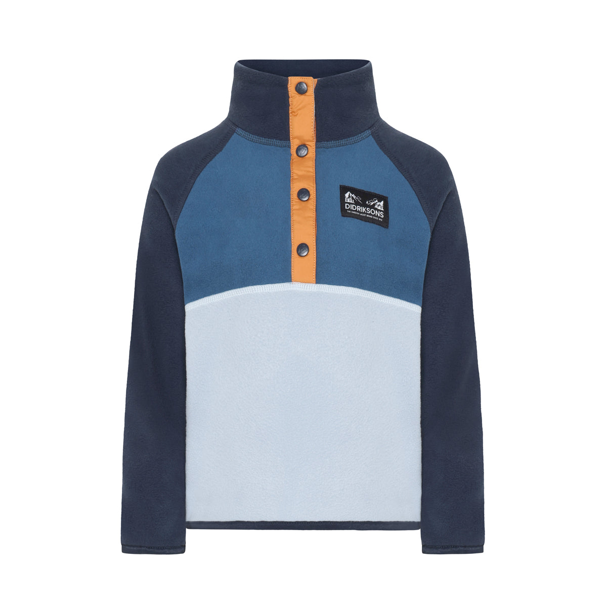 Didriksons Kids Monte Half Button (Cloud Blue)