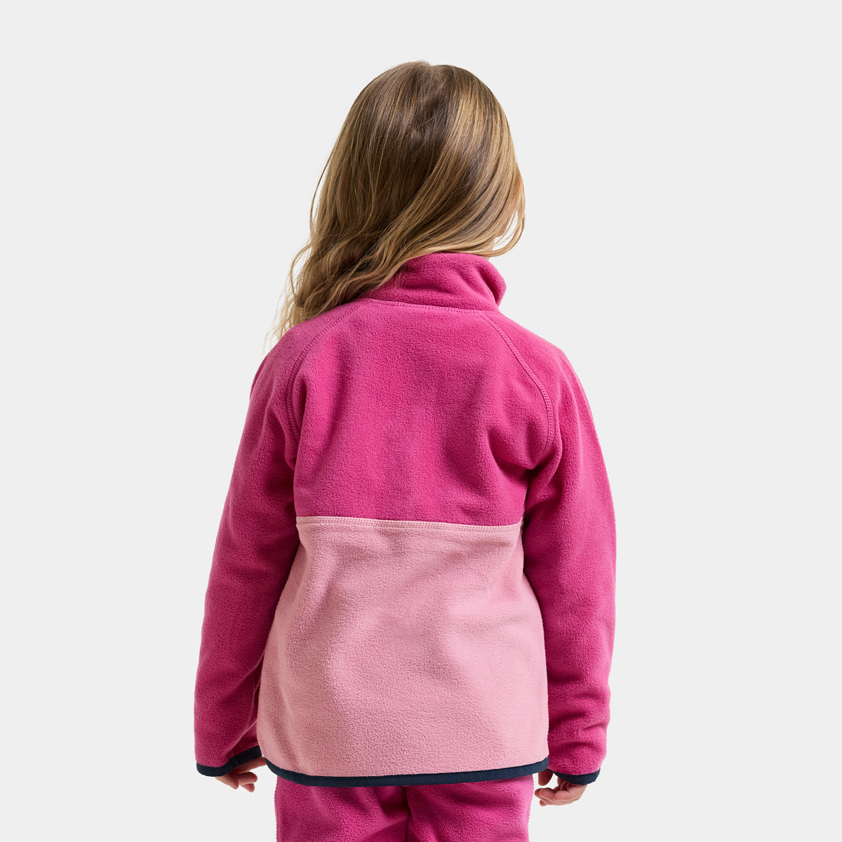 Didriksons Kids Monte Half Button (Cactus Pink)